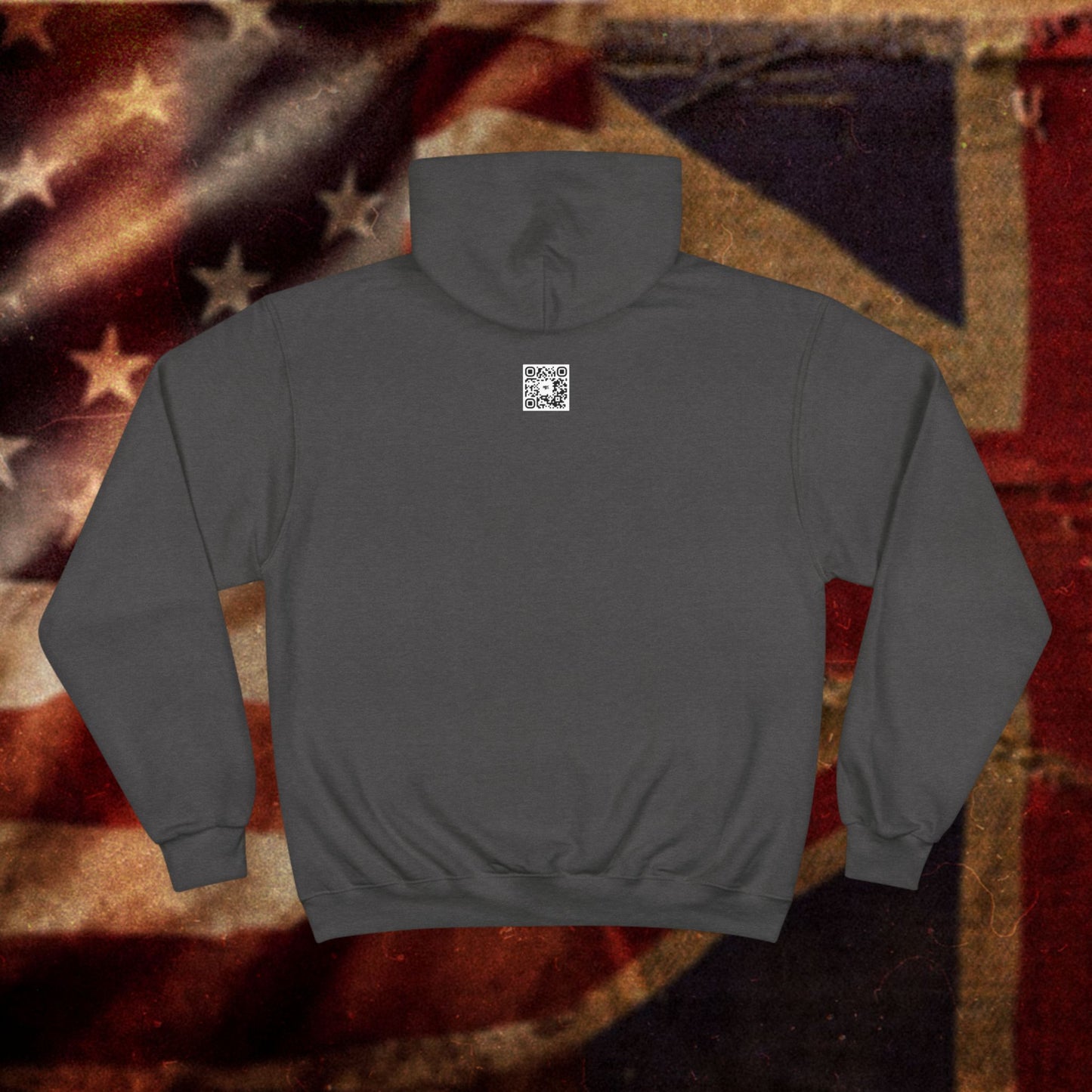 Park Hill Dual Citizen Hoodie | Camo Brush Lettering, Champion Style